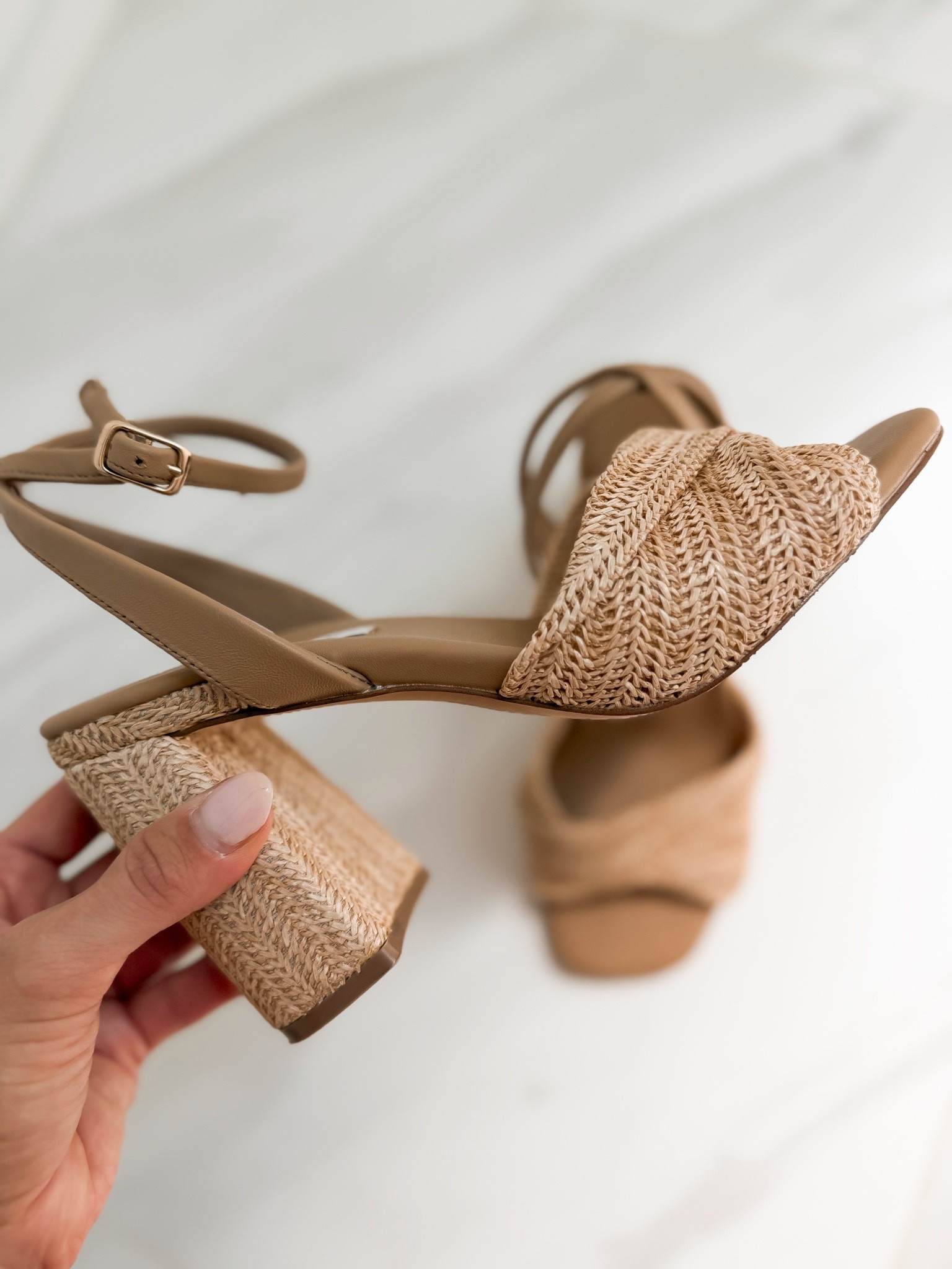 Block heels for summer. So cute & comfortable!

#LTKmomlife #LTKgrwm #LTKTravel