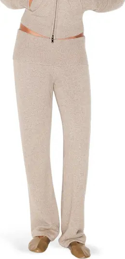Foldover Knit Pants | Nordstrom