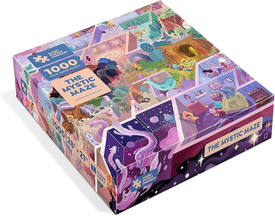 The Mystic Maze • 1000-Piece Jigsaw Puzzle from The Magic Puzzle Company • Series One | Amazon (US)