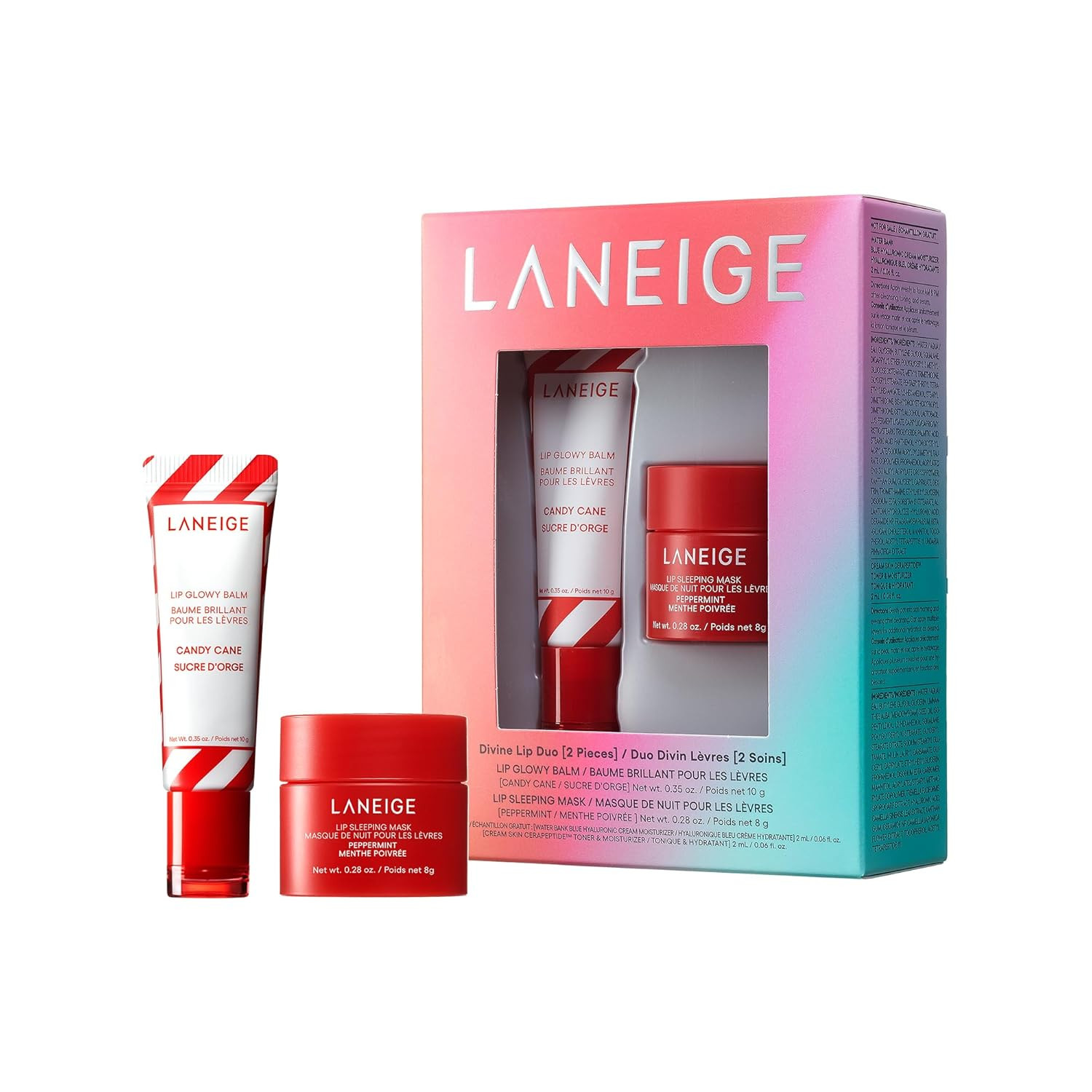 LANEIGE Lip Glowy Balm Hydrate, Glossy, Lightweight, Moisturize & Tint with Shea Butter | Amazon (US)
