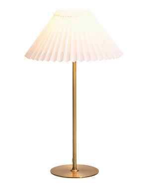 Pleated Shade Table Lamp | TJ Maxx