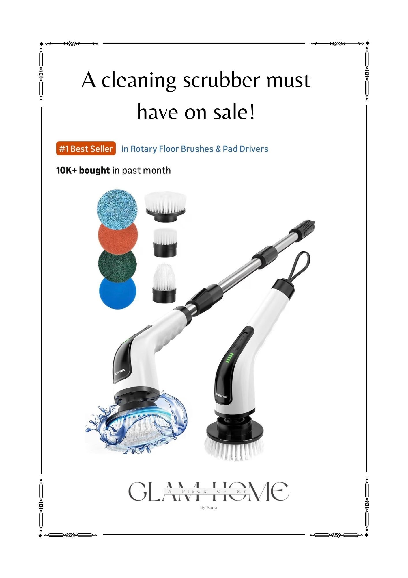 Cleaning scrubber on sale @amazonhome 

#LTKHome #LTKSaleAlert