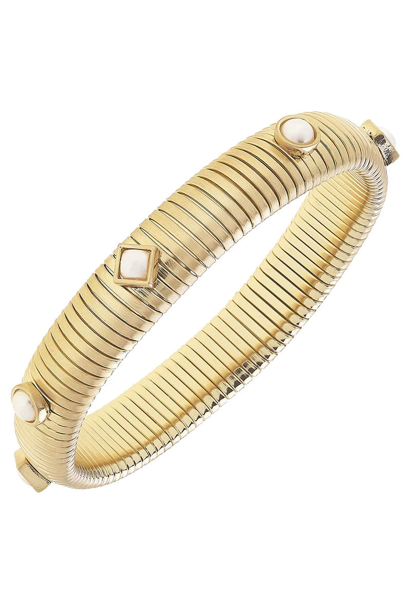 Constance Pearl Watchband Bangle | CANVAS