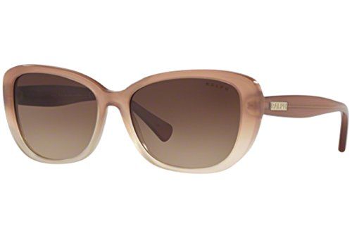 Ralph Lauren Women's 0ra5215 Rectangular Sunglasses, Beige Gradient and Beige, 57 mm | Amazon (US)