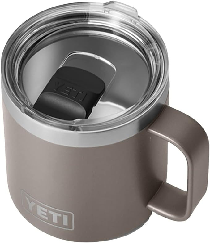 YETI Rambler 14 oz Mug, Vacuum Insulated, Stainless Steel with MagSlider Lid, Stainless | Amazon (US)