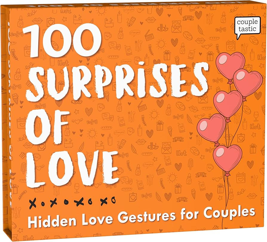 100 Surprises of Love - Game for Couples - Gift for Wedding Anniversary of Husband and Wife, Him ... | Amazon (US)
