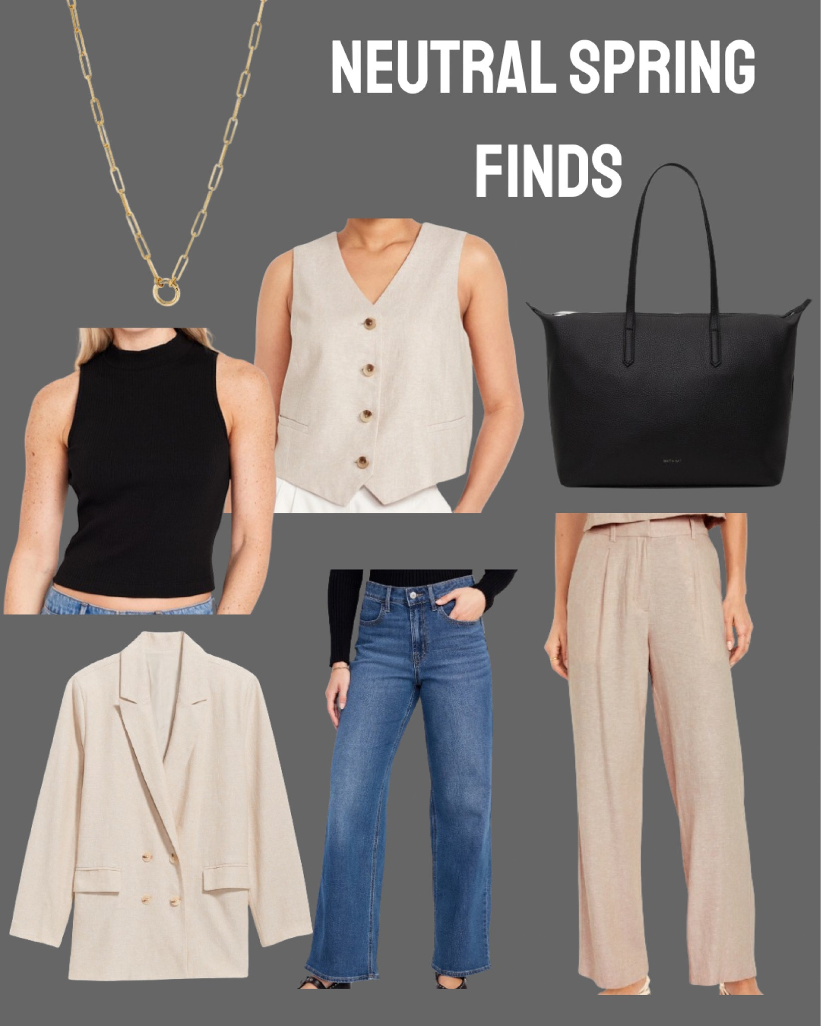 Spring neutral fashion finds

#LTKSeasonal #LTKmidsize #LTKstyletip