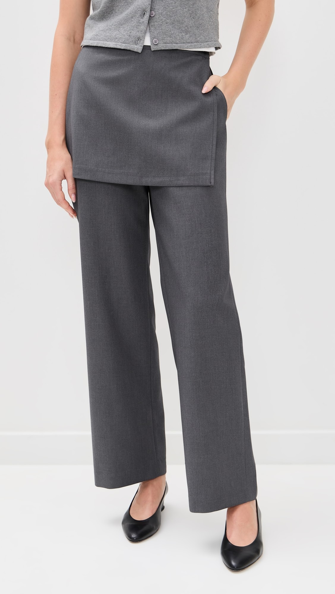 Skirt Overlay Trousers | Shopbop