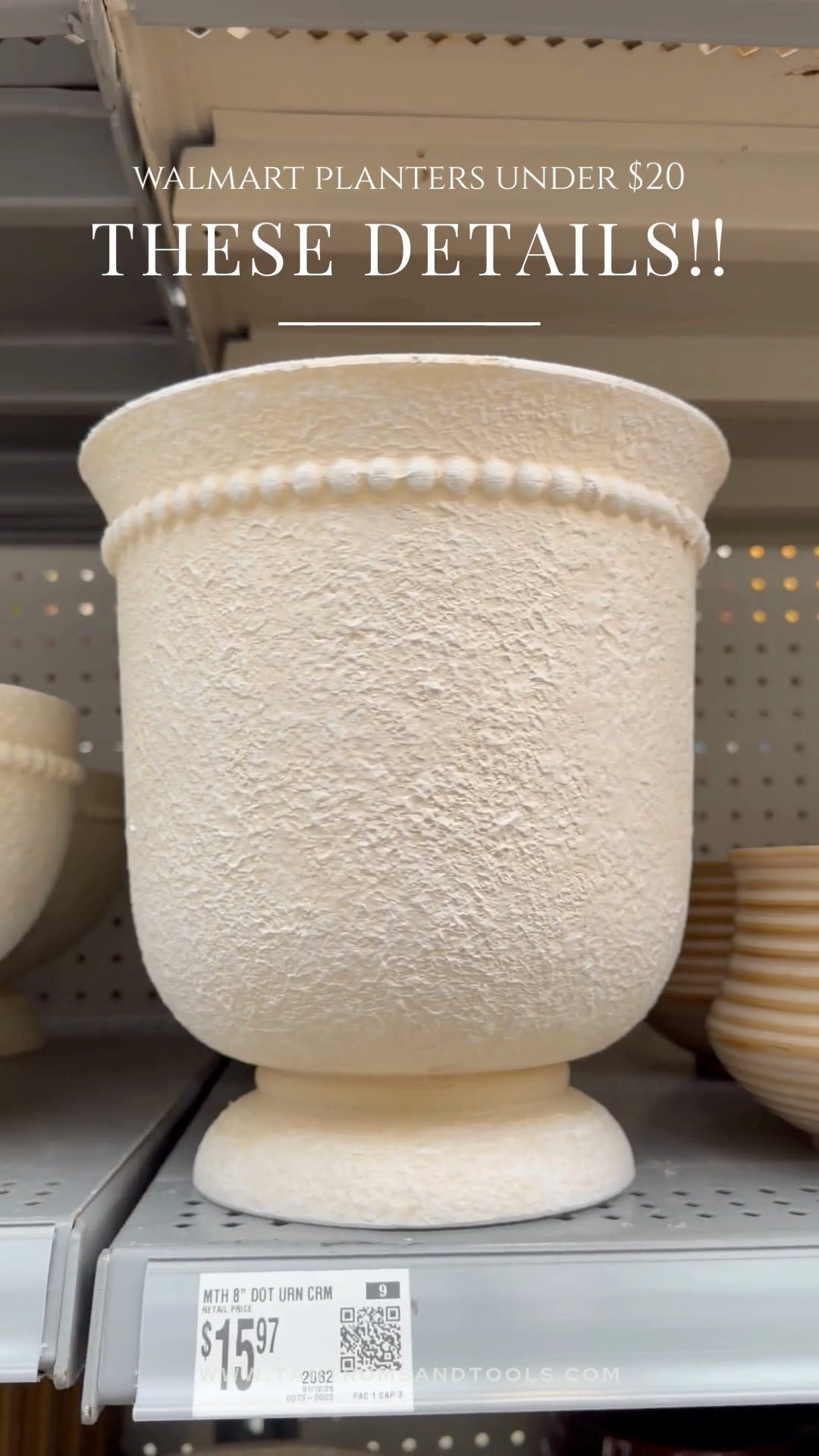 Walmart's current line up of indoor planters is pretty great! So many gorgeous details, from scallops, to pretty curves, and texture. And the price point is unbeatable - all under $20! 

walmart finds || walmart home || walmart home decor || walmart home decor finds || My Texas Home 

 #LTKHome