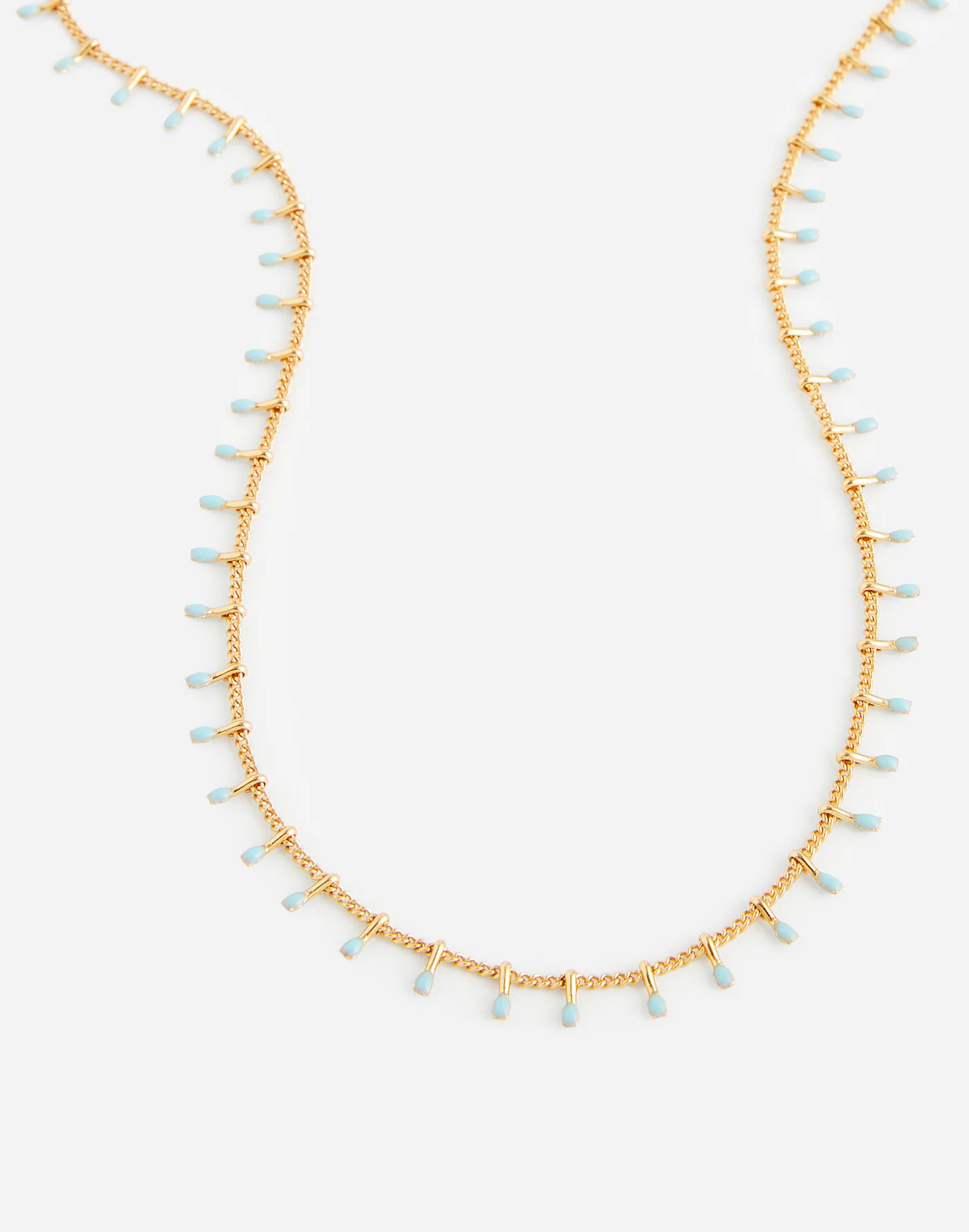 Enamel Chain Choker Necklace | Madewell | Madewell