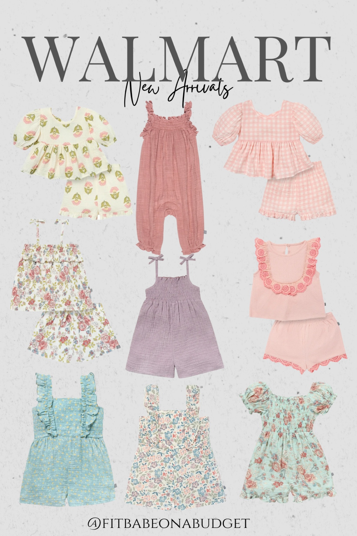 Baby girl new arrivals for spring at Walmart 

#LTKBaby #LTKKids #LTKFindsUnder50