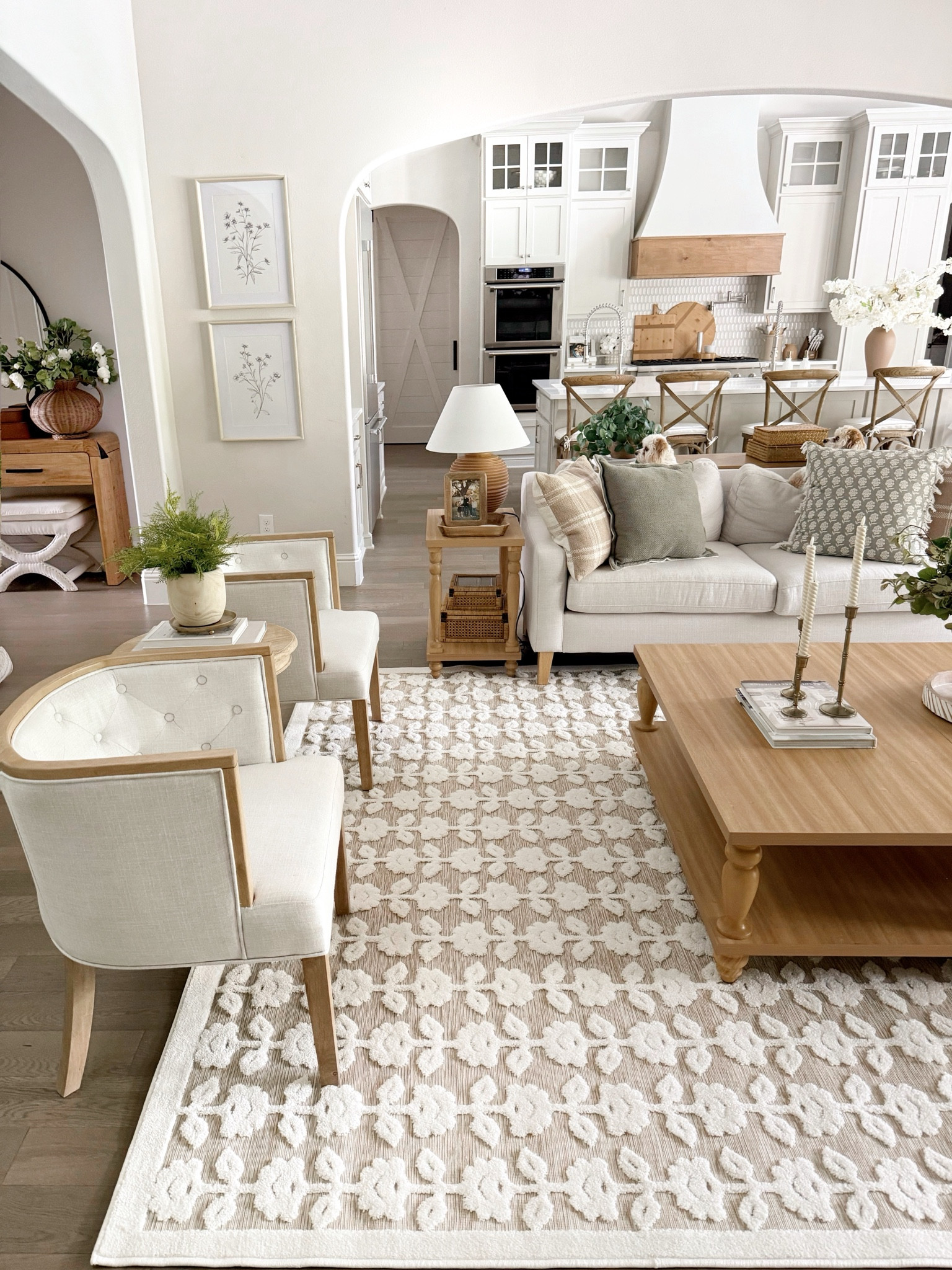 The perfect summer rug!! The Poppy from mth at Walmart! 

#LTKHome #LTKSeasonal