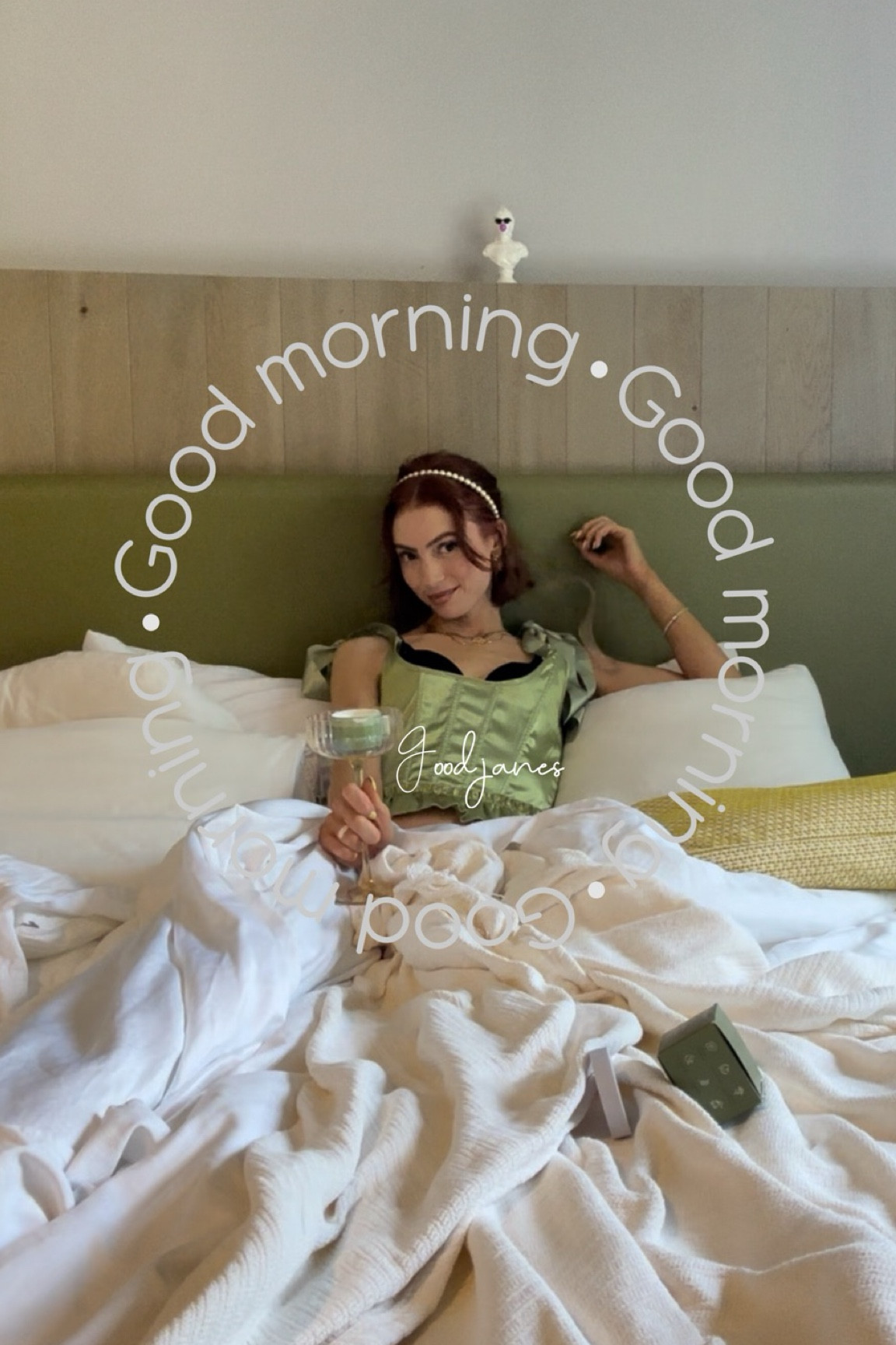 💚🌖 Because self-care doesn't end when the lights go out
@goodjanesbeauty
Indulging in my nighttime ritual: a blend of collagen, a touch of melatonin, and a hydrating face lotion. The result? Waking up with skin that's dewy, mind refreshed, and body restored.
This buttery moisturizer uses advanced Stem Cell Technology along with Vegan Collagen, Melatonin, Hyaluronic Acid, Lavender Oil, and Amino Acids to repair dry skin and promote radiance
 CODE: MeganQuist20 for 20% off anything
on [[goodjanes.com](http://goodjanes.com/)]

💤💤💤

Shop on my @shop.Itk Megan Quist
https://rstyle.me/+054xeNgZHUlEf9ZhT7gknA 


#goodjanes #goodjanesbeauty #ad #biohackingsleep #BeautySleep #Effortlesslow #collagensleepbutter #collagensleep #Itkbeauty #cleanbeauty #redheadstyle

#LTKBeauty #LTKFindsUnder100 #LTKTravel