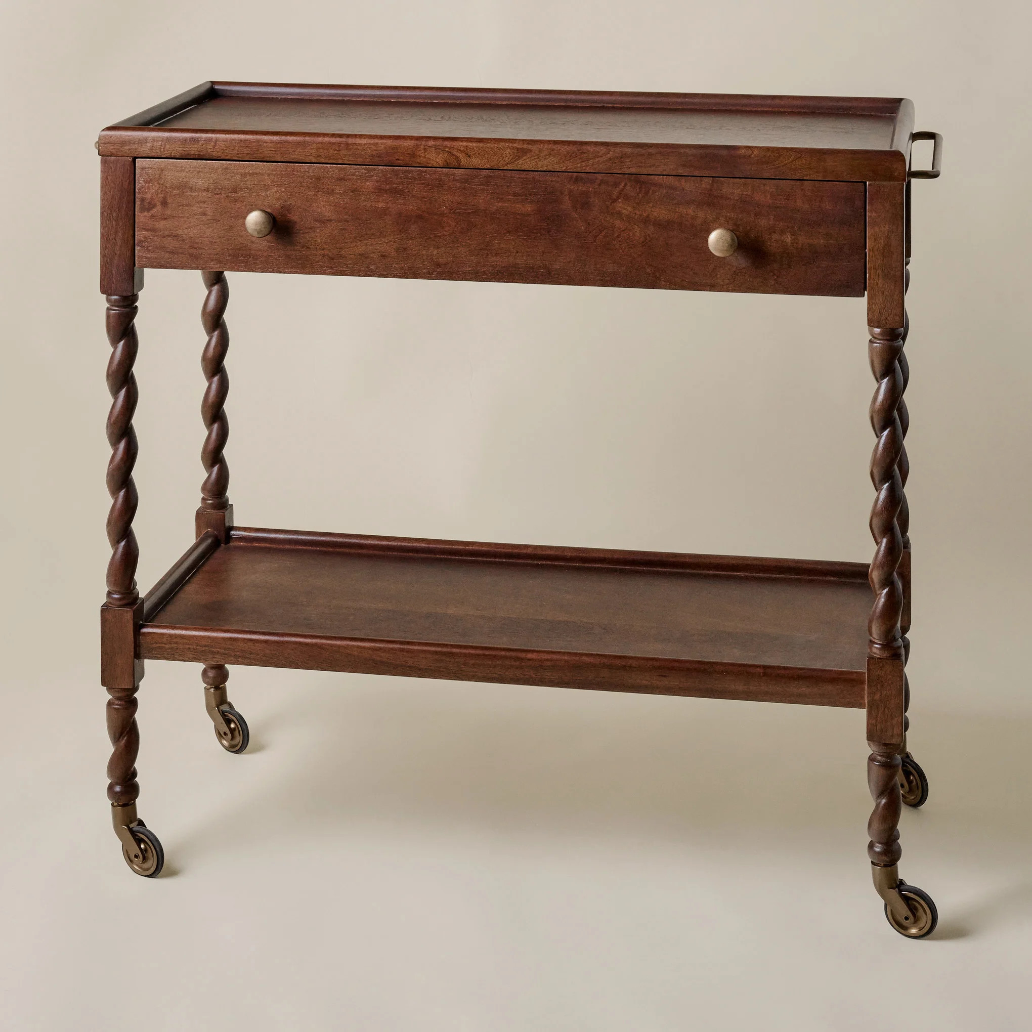 Barley Twist Bar Cart | Magnolia