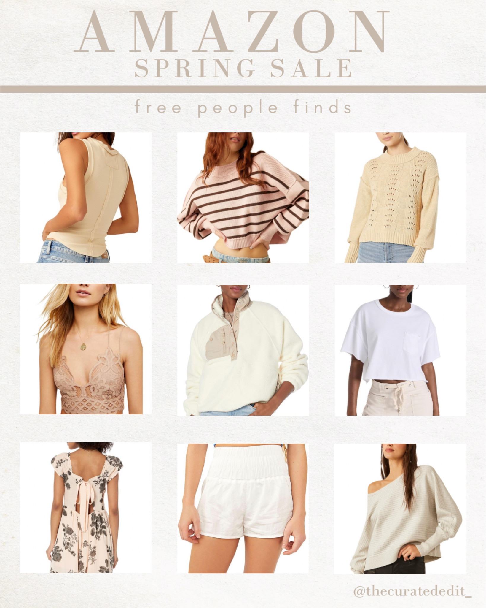 Free People on sale for the Amazon Spring Sale! 

Amazon, Sale, Deal Days, Spring Sale, Free People, Neutral

#LTKsalealert #LTKstyletip #LTKfindsunder100