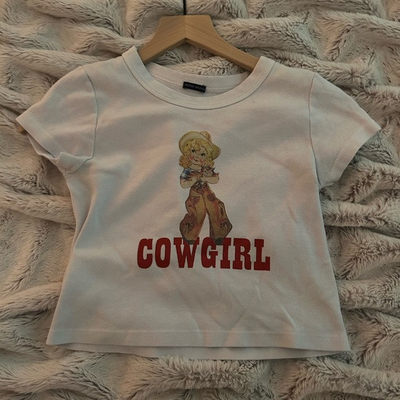 Brandy Melville Cowgirl Crop Top | Poshmark