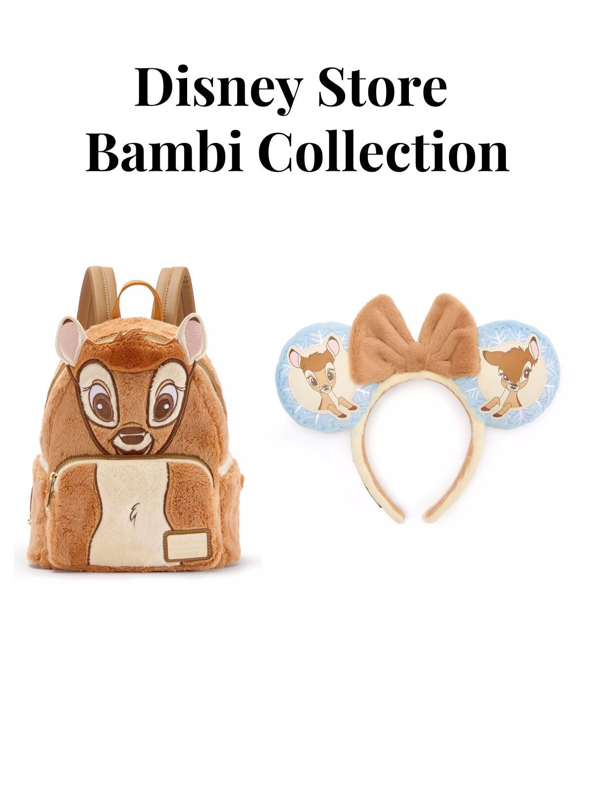 Disney store Bambi collection, Bambi ears, Bambi loungefly backpack

#LTKGiftGuide #LTKTravel
