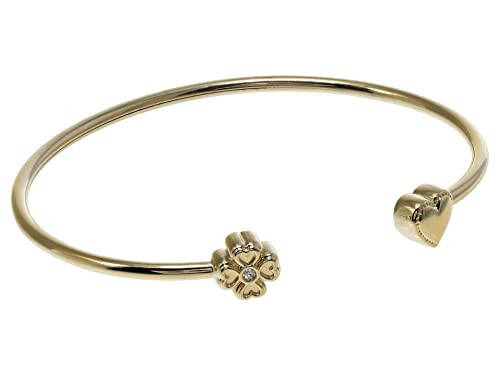 Alex and Ani Love and Luck Flex Cuff,Shiny Gold,Gold, Bracelets | Amazon (US)