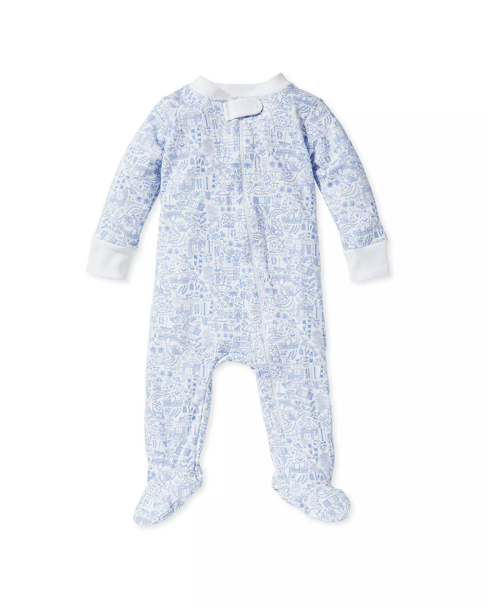 Joy Street Kids - Baby Zip Onesie | Serena and Lily