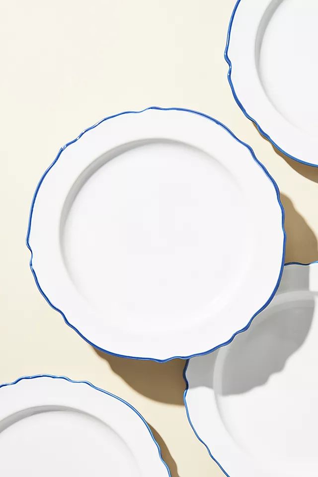 Elton Dinner Plates, Set of 4 | Anthropologie (US)