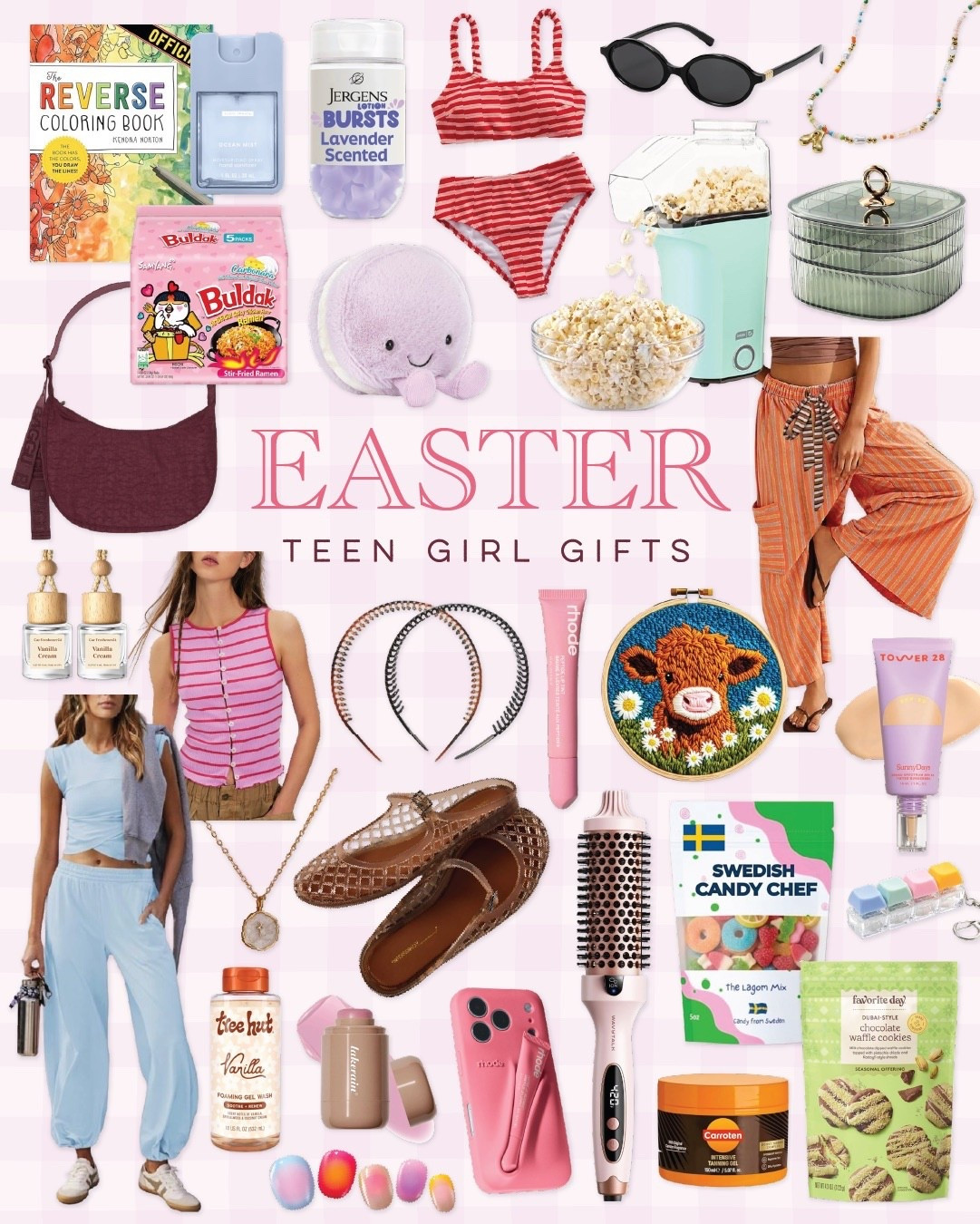 The kind of Easter basket finds your teen will actually get excited about! Cute clothes, trendy accessories, beauty goodies, and fun treats. Easter baskets made easy!

#easterbasketideas #teengirlstyle #easterfinds #basketinspo #giftguide

#LTKKids #LTKSeasonal #LTKmomlife