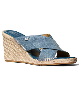 Women's Kenzie Slip-On Wedge Sandals | Macy's