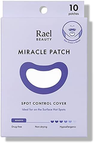 Rael Acne Pimple Healing Patch - Large Spot Control Cover, Long Size, Extra Coverage Acne Patch (... | Amazon (US)