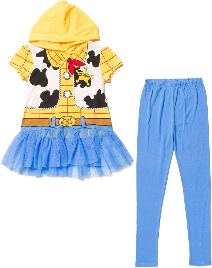 Disney Pixar Toy Story Minnie Mouse Mickey Mouse Winnie the Pooh Baby Girls T-Shirt and Leggings ... | Amazon (US)