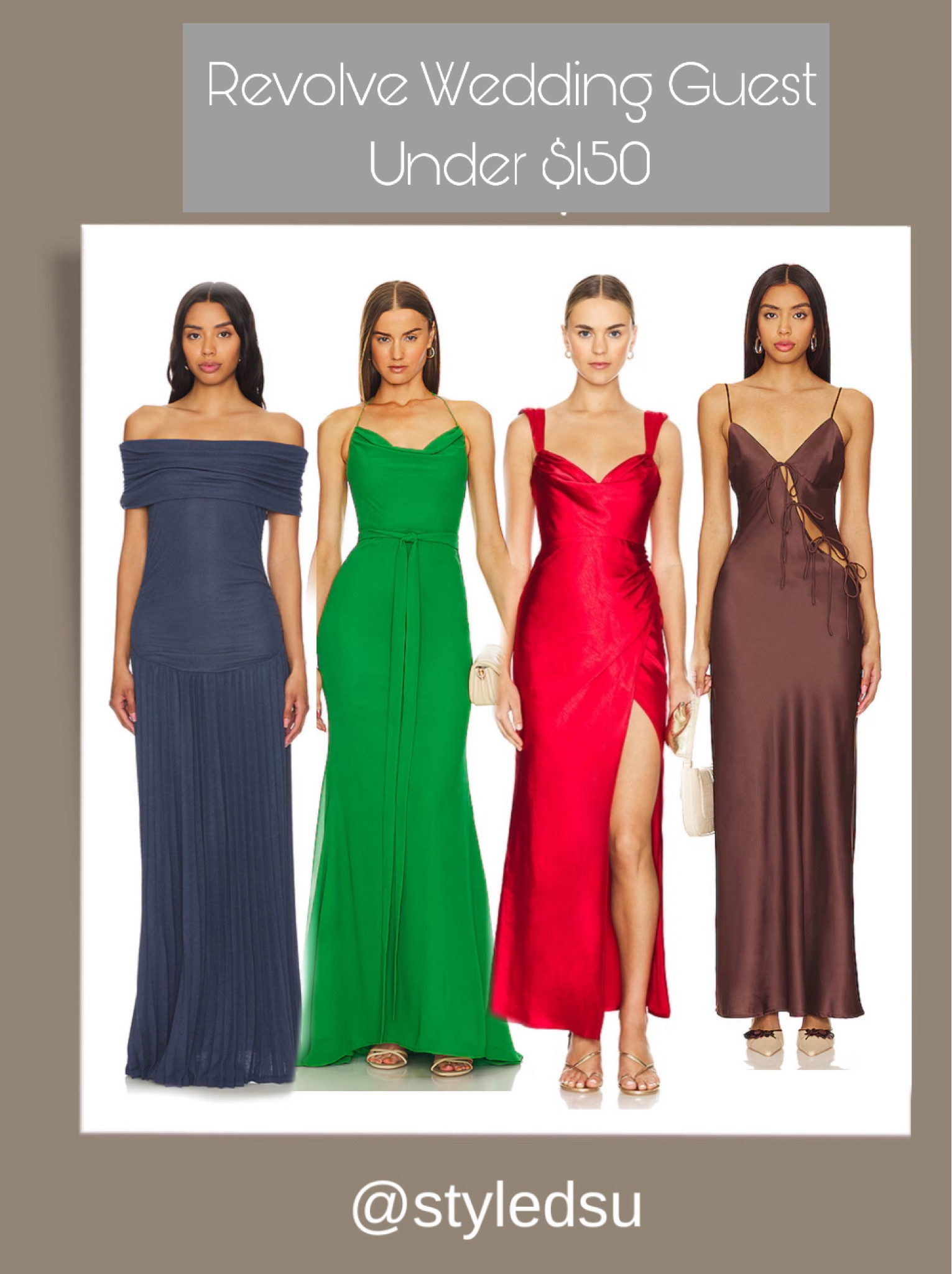 Revolve fall wedding guest dresses . Fall wedding. 
About A Girl Maxi in Chocolate
LIONESS . 
Halter Turtleneck Side Slit Gown in Red
Norma Kamali .
Field Of Dreams Dress in Navy
LIONESS .
Kira Maxi Dress in Tomato Red
Line & Dot. Havanna Dress in Red
Runaway The Label. REVOLVE Lorie Gown in Green
Michael Costello . Fall wedding dresses. Fall wedding guests dresses. Black Gown. 
Satin dresses.
Revolve dresses. 
Fall wedding dresses. 
Fall wedding dress. 
Winter wedding dresses. 
Revolve dress
Revolve wedding Guests dress 
Revolve haul 
black dress outfit black dress outfits wedding guest gown fall fashion 2023 fall 2023 fall looks fall wedding guest dress fall wedding guest dresses fall dress outfit fall dresses 2023 wedding guest dress midsize summer wedding . dresses for wedding guest outfit special event dress evening gown evening outfits evening dress formal formal semi formal wedding guest dresses black tie optional occasion dress prom dress formal dress formal gown formal wedding guest dress formal maxi dress black tie dress black tie wedding guest dress summer black tie gown black tie event dress event outfit revolve wedding guest dress revolve summer cocktail dress cocktail wedding guest dress cocktail wedding guest dresses cocktail party dress cocktail outfit cocktail cocktail dress summer brunch outfit summer brunch dress summer fancy dinner outfit dinner date outfit night outfit dinner party outfit dinner dress dinner with friends dinner out dinner party outfits beach wedding guest dress beach wedding guest beach wedding dress gala gown gala dress ball gown summer gown elegant dresses elegant outfits spring date night outfits spring date night dress girls night out outfit girls night outfit summer going out outfits going out dress night out dress night dress date dress bachelorette party outfits bachelorette dress miami outfits miami dress miami style miami fashion miami night outfit mexico wedding guest mexico dress mexico vacation outfits 
#LTKHoliday

#LTKMostLoved #LTKfindsunder100 #LTKsalealert #LTKSummerSales 


#LTKFindsUnder100 #LTKWedding #LTKFallSale