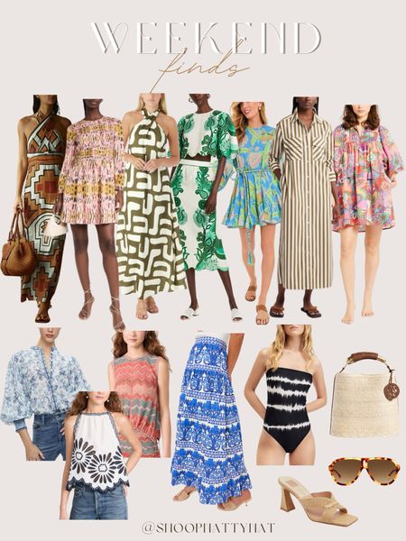 Weekend finds - preppy fashion - preppy dresses - Shopbop fashion - tuckernuck - Saks - spring outfit outfits - spring fashion - spring accessories - designer looks 

#LTKstyletip #LTKSeasonal