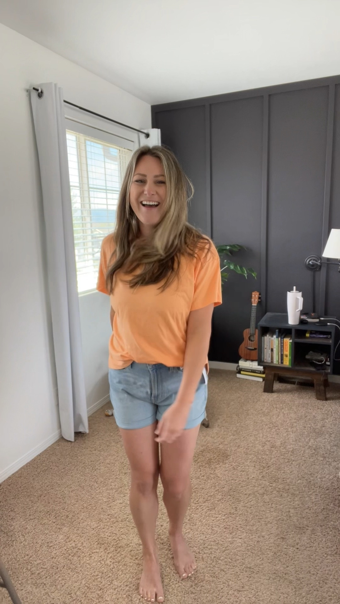 Spring solid shirts 
size small in top
size 8 in bottoms 

#LTKFindsUnder50 #LTKSeasonal