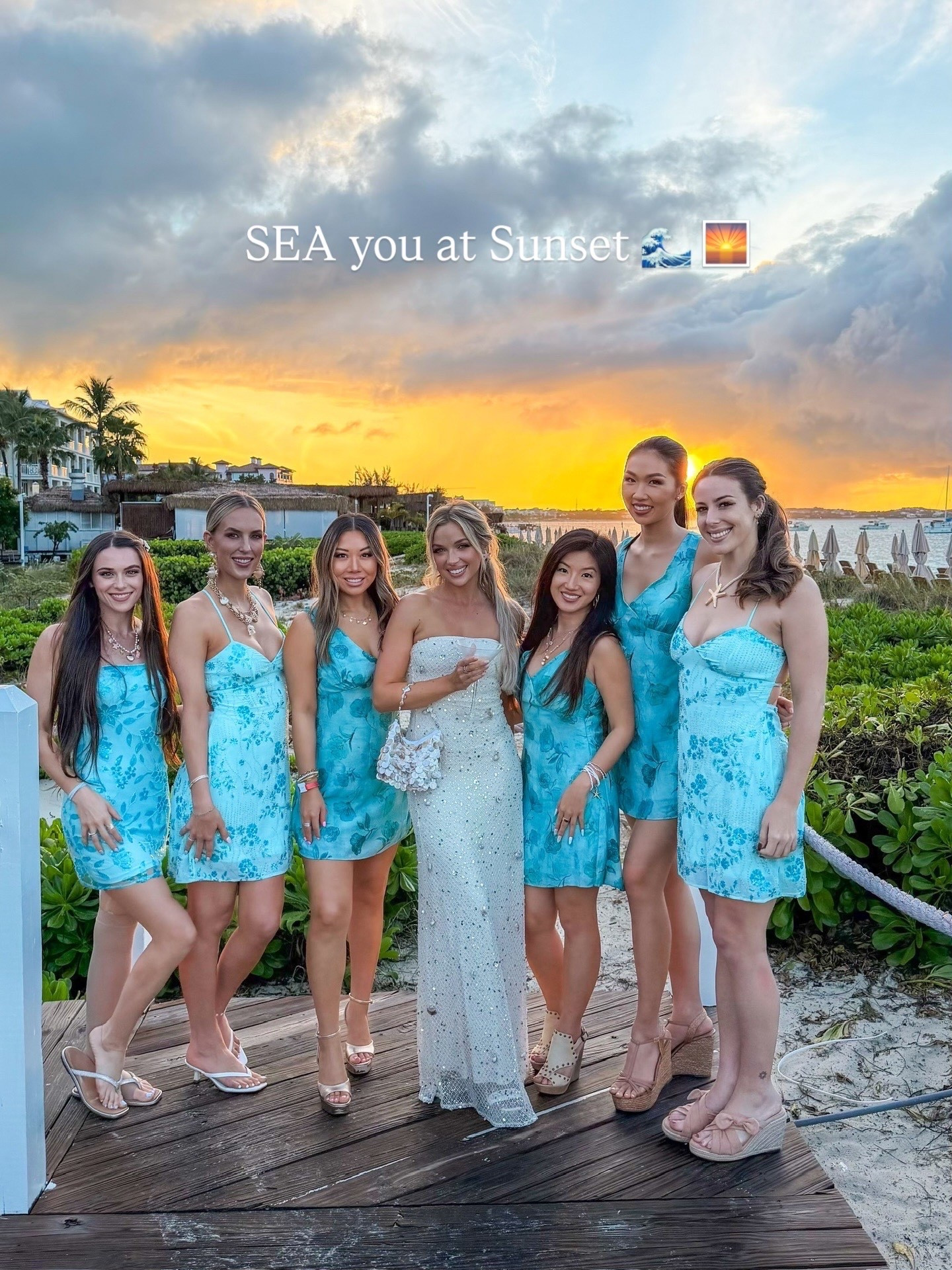 Sea you at Sunset 🌊 bachelorette theme #bachelorette #bacheloretteparty #bride 

#LTKWedding