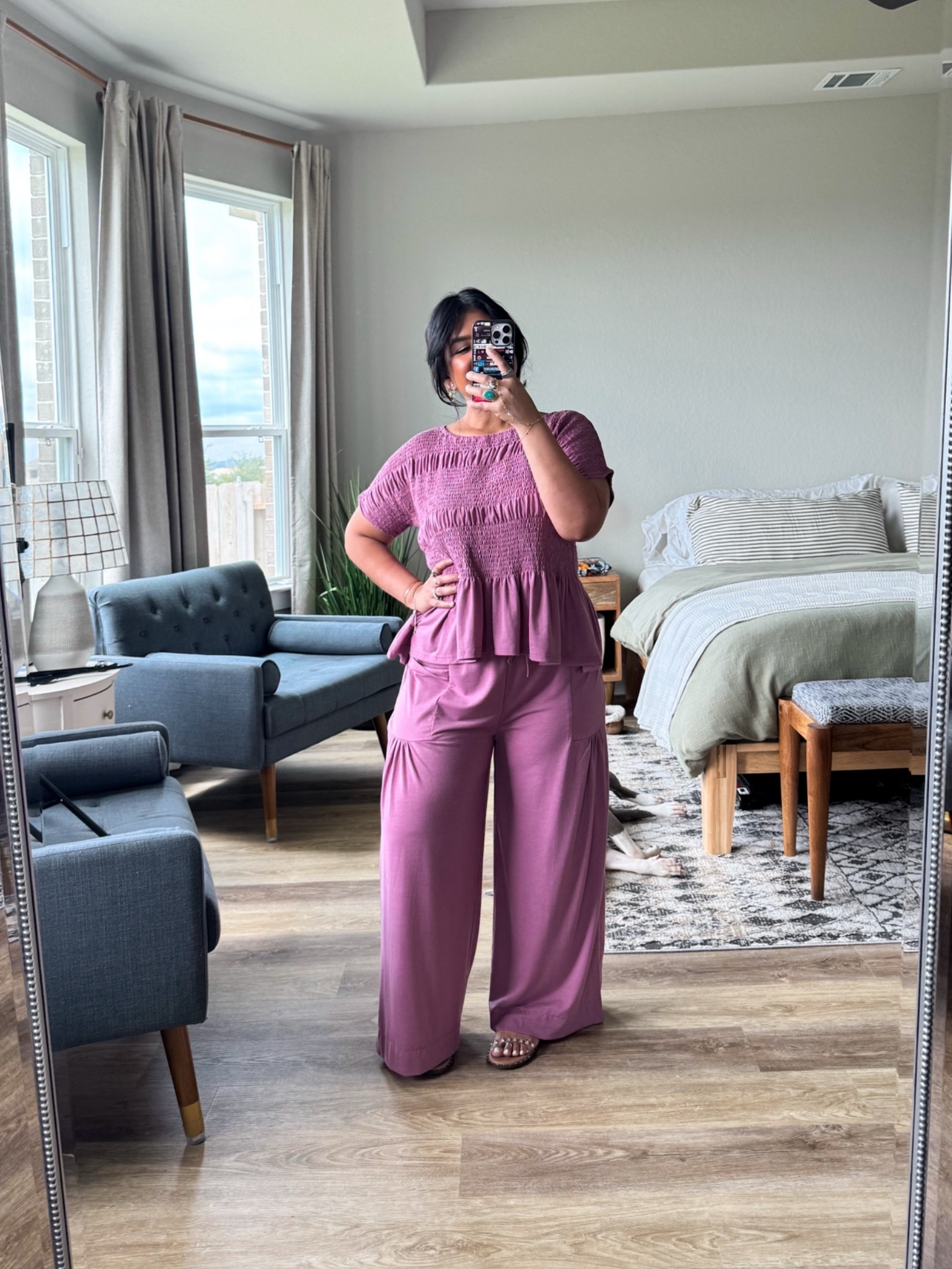 I’m 5’1” size 12, wearing a large in this Amazon set, shade purple. So stretchy, light, and comfy! The length is perfect.

#LTKPetite #LTKMidsize #LTKOver40