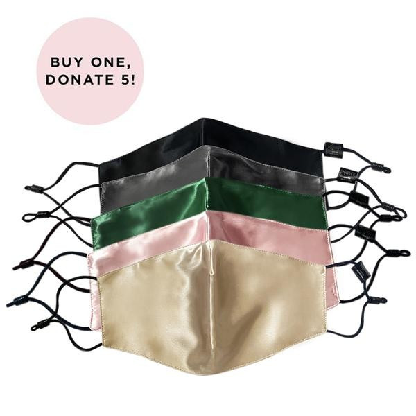 100% Silk Face Mask + (7) Disposable Filters | DISCOVER NIGHT