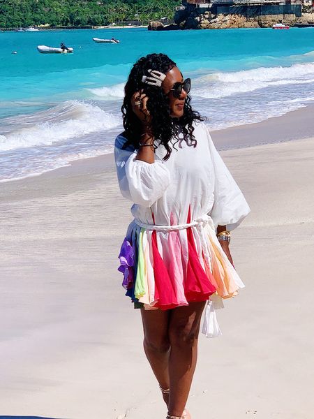 The perfect beach vacation day dress.

#LTKTravel #LTKSeasonal #LTKOver40