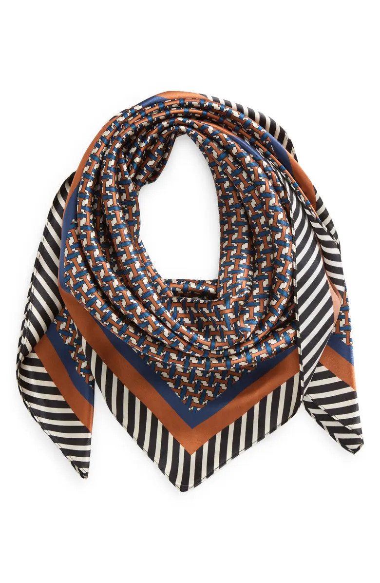 Print Square Silk Scarf | Nordstrom
