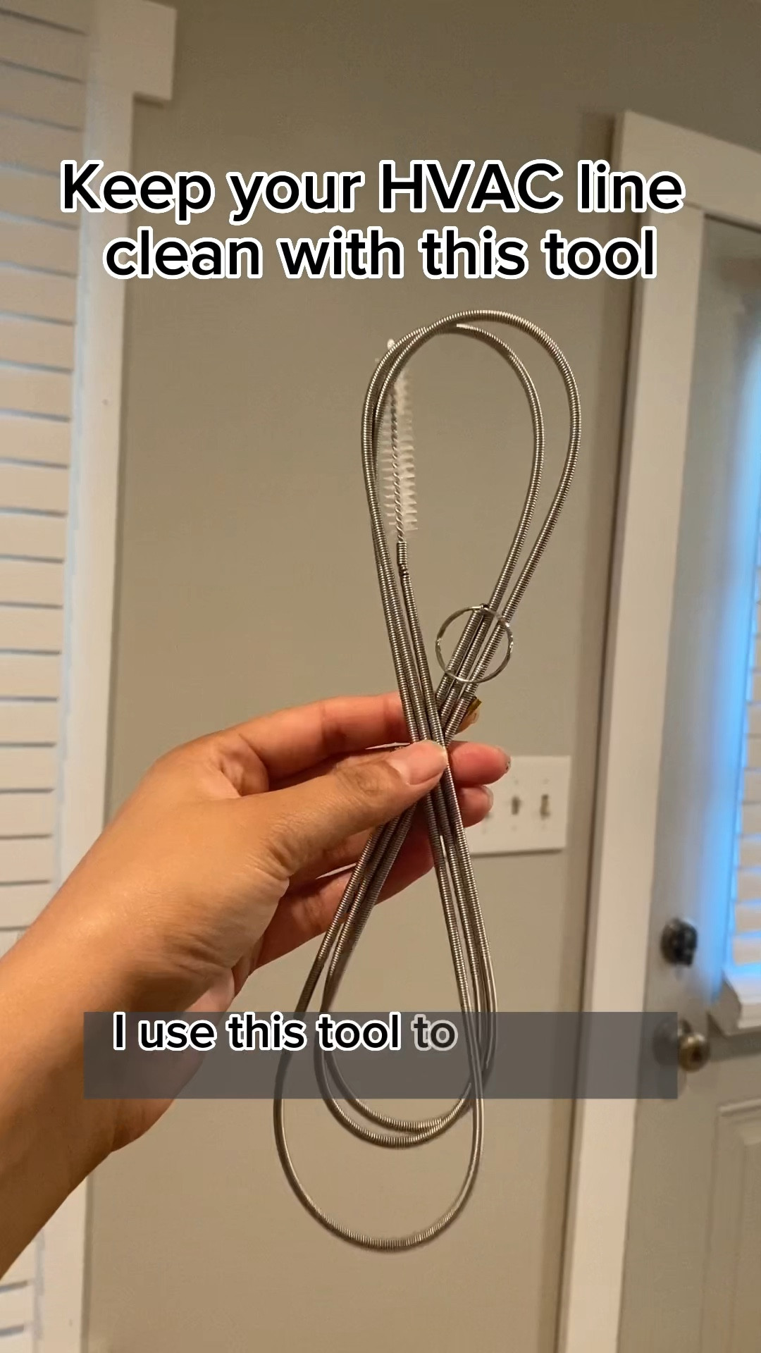 I found one of the best tools to keep your HVAC condensation line free and clear from any buildup on Amazon! 🧰
This tool makes it easy to do my own maintenance without having to spend a lot of money calling in a company check it out!!
#homemaintenance #housemaintenance #hvac #hvacrepair #hvachacks #hvactools #hvacmaintenance #homeimprovement #diy #hvaclife #renovationbae #renovationbaeprojects

#LTKCyberWeek #LTKHome #LTKGiftGuide