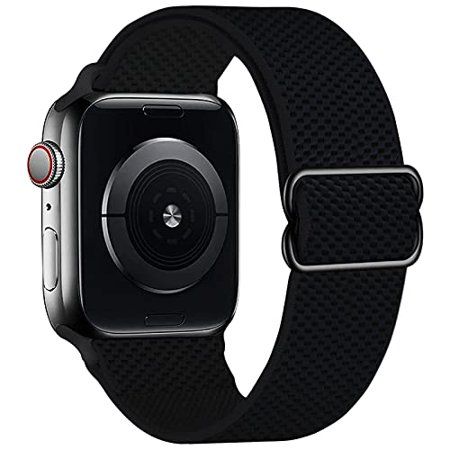 UPOLS Stretchy Solo Loop Strap Compatible with Apple Watch Bands 38mm 40mm 42mm 44mm, Adjustable Str | Walmart (US)