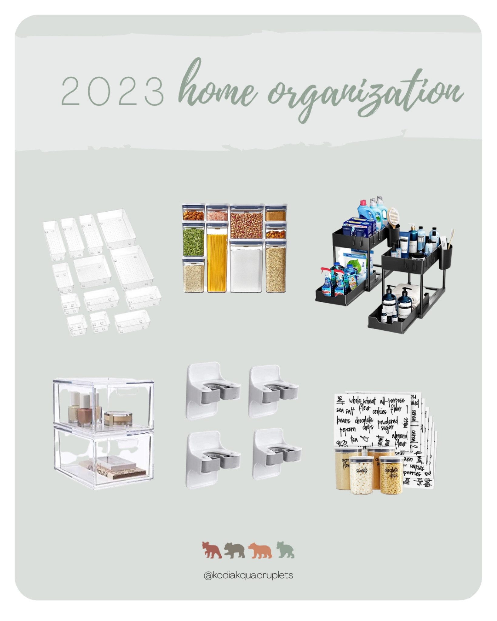 Some of my favorite home organization items to help you get organized in 2023!

#LTKhome