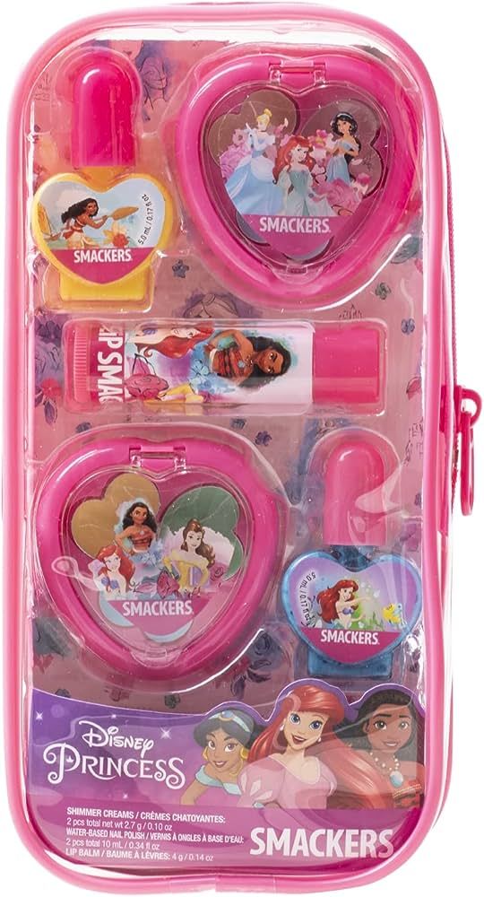 Lip Smacker Disney Princess Pouch Makeup Set And Bag For Girls | Amazon (US)