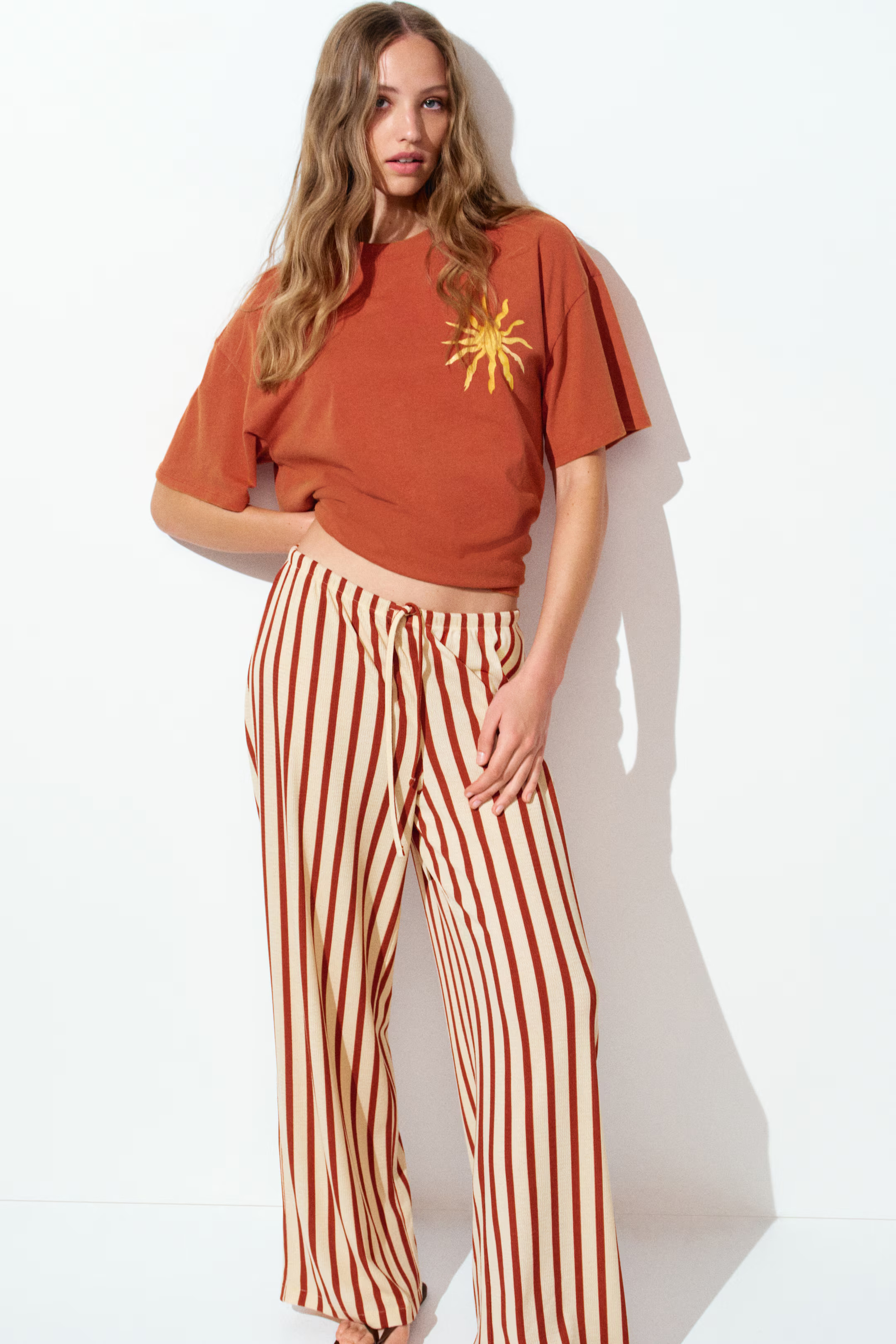 Straight-Leg Drawstring Pants | H&M (US + CA)