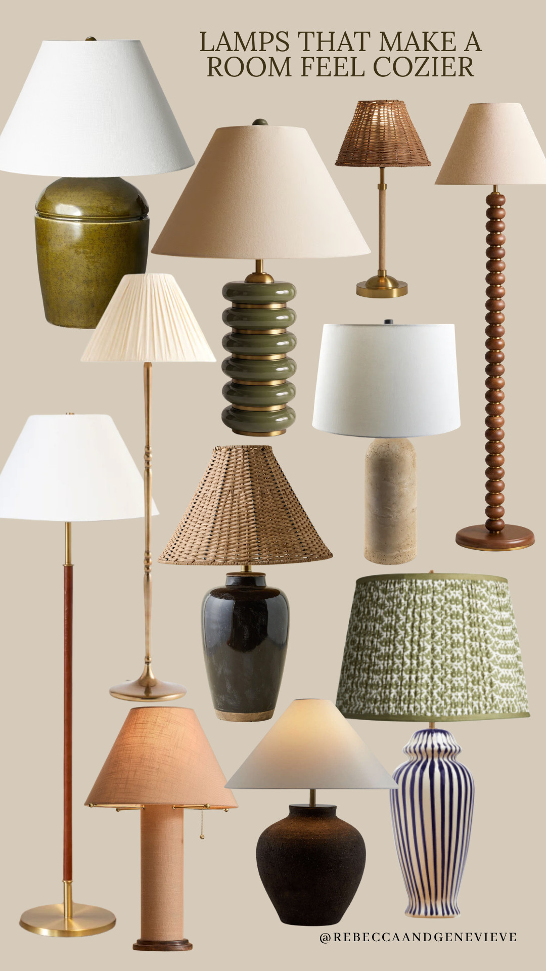 Lamps that make a room feel cozier 

 #LTKSeasonal #LTKHome