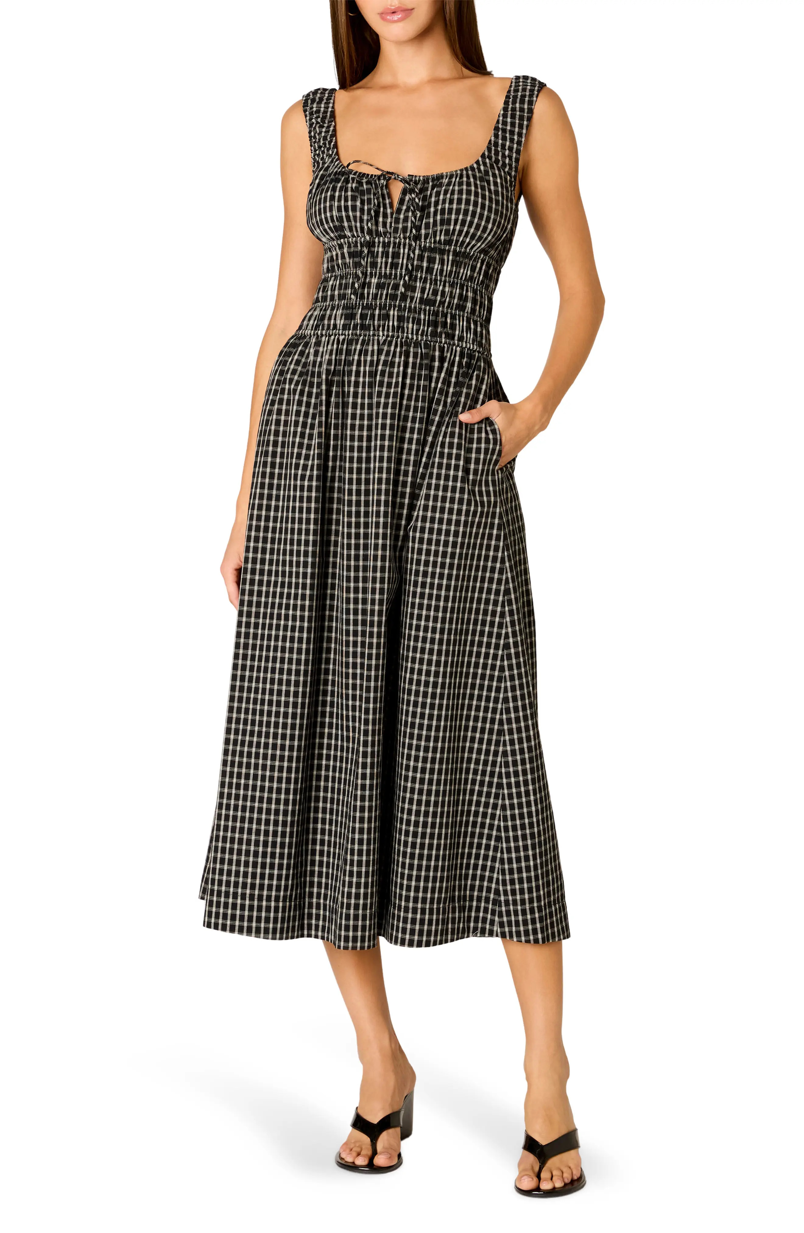 Nia Salt Midi Dress (Women) | Nordstrom | Nordstrom