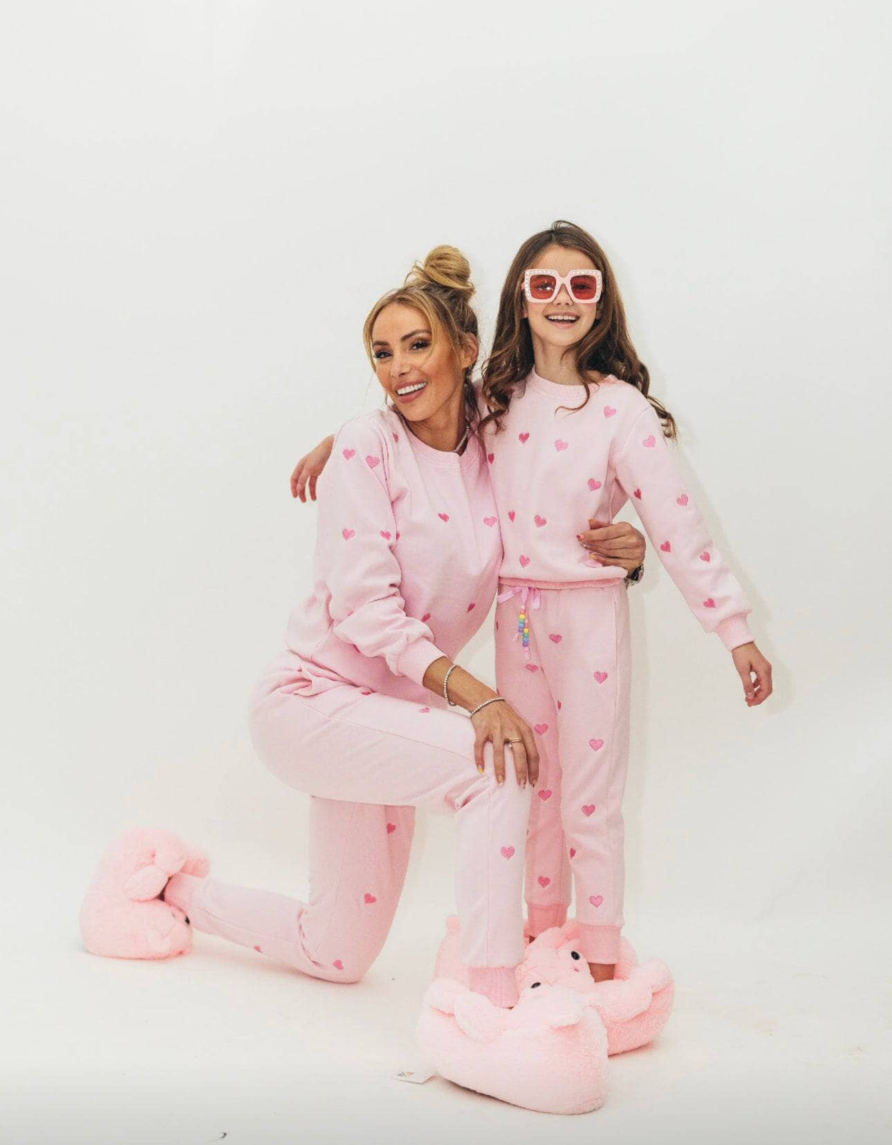 Women's Full Hearts Jogger Set | Lola + The Boys