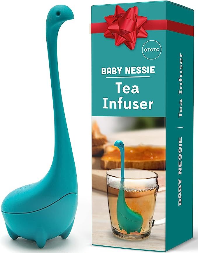 OTOTO Baby Nessie Loose Leaf Tea Infuser (Turquoise) - Cute Tea Infuser Strainer with Steeping Sp... | Amazon (US)