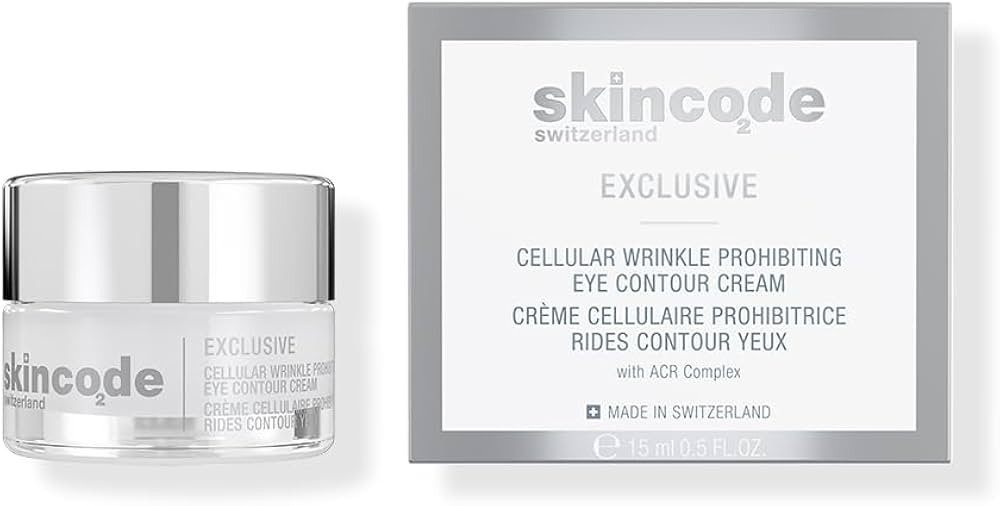 Amazon.com: Skincode Exclusive Cellular Wrinkle Prohibiting Eye Contour cream - Anti-Aging Eye Cr... | Amazon (US)