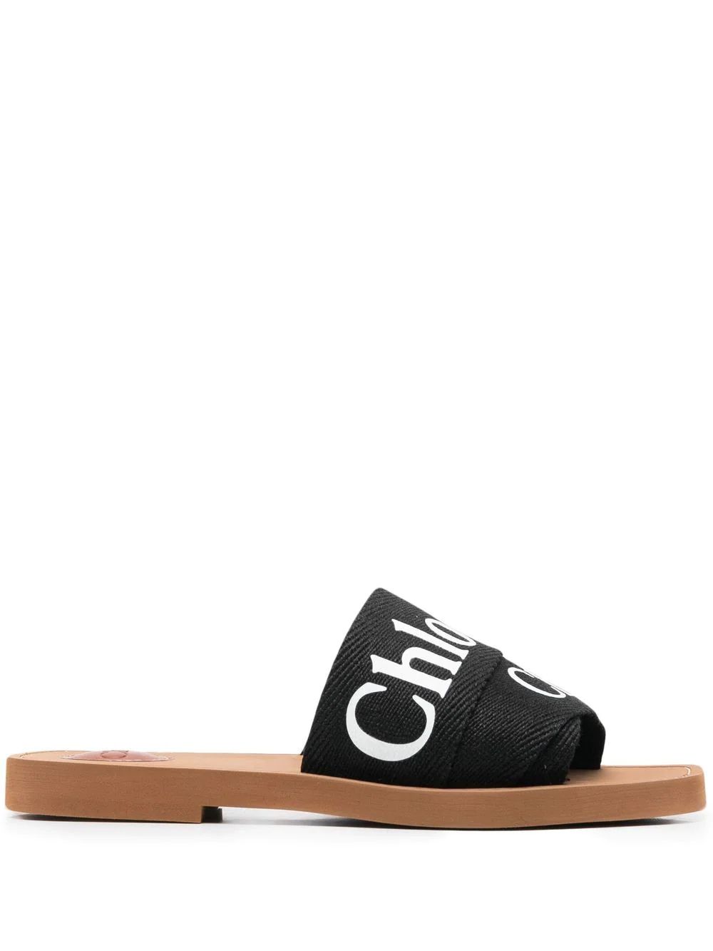 Chloé logo-strap Sandals - Farfetch | Farfetch Global