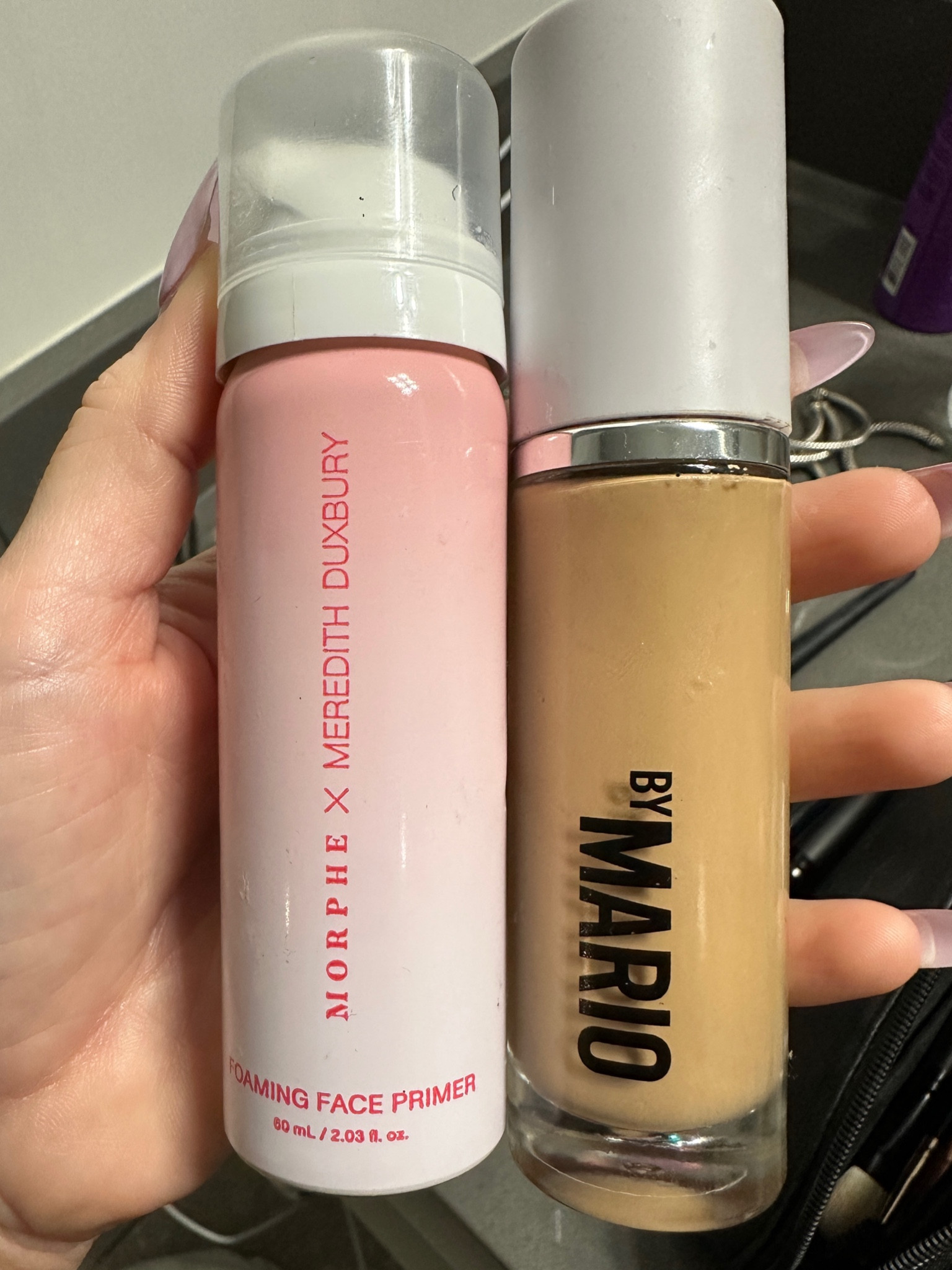 If you have dry skin like me, these are GOLD together. My skin was always looking super patchy when I would do my makeup and with these is flawless. I look dewy all day. I also highly recommend using exfoliating face pads if you’re noticing dry spots. This could be access dead skin. I do my exfoliating pads by skin better once a week to avoid those patches!

#LTKsalealert #LTKover40 #LTKfindsunder50