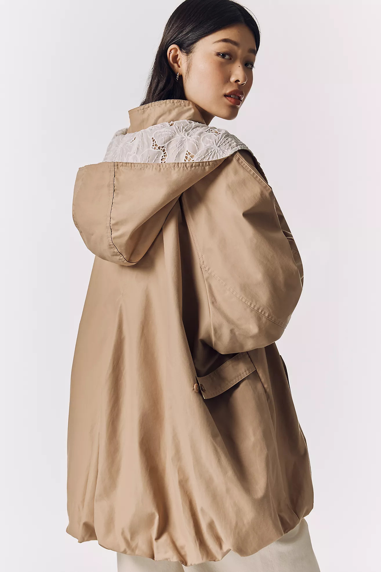 By Anthropologie Bubble-Hem Anorak Jacket | Anthropologie (UK)