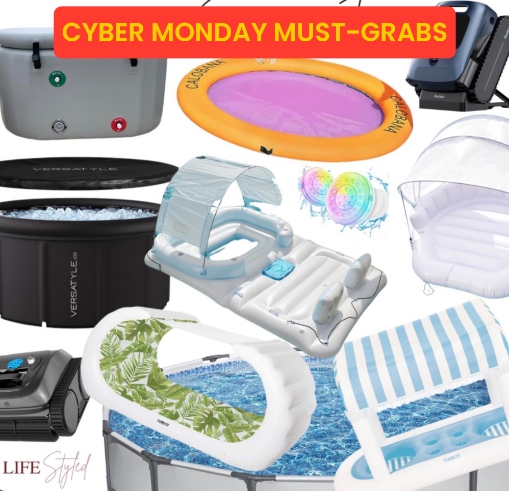 CYBER MONDAY STEAL! 🏊‍♂️💦 Pool vibes are still popping! Some items on sale!

#LTKHome #LTKCyberWeek #LTKSaleAlert
